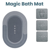 Magic Bath Mat - Super Absorbent Non-Slip Mat