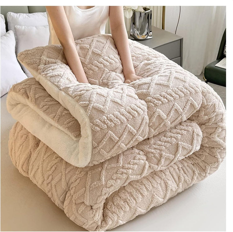 Thick Snuggle Sherpa Blanket