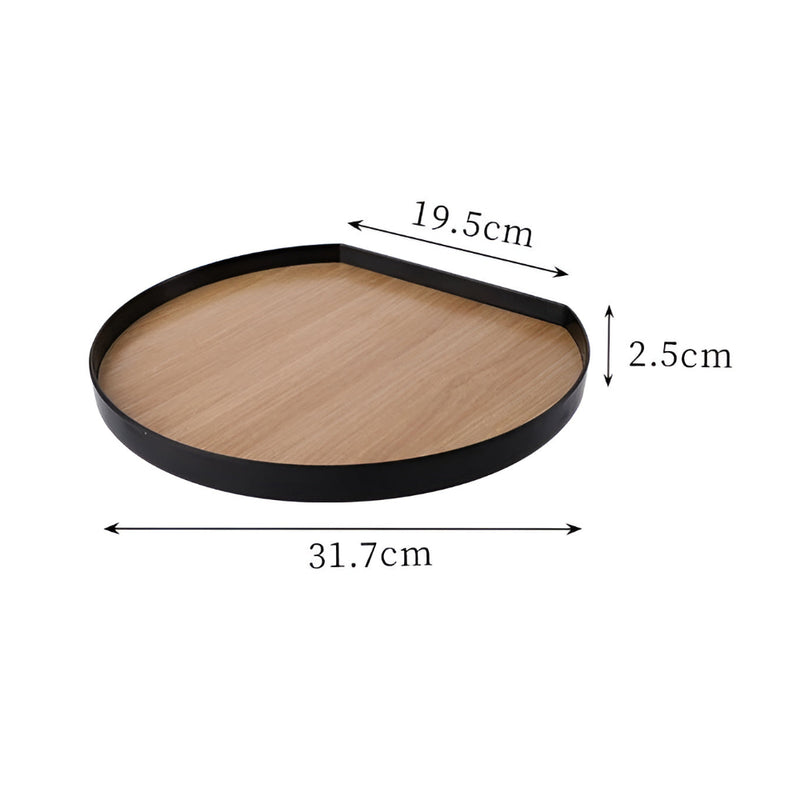 Modern Circle Dining Tray