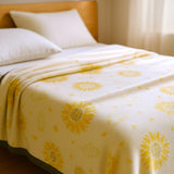 Sunflower Comfort Cotton Blanket