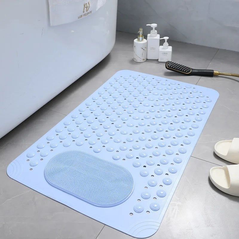 SafeGrip Shower Mat | Non-Slip with Foot Scrubber